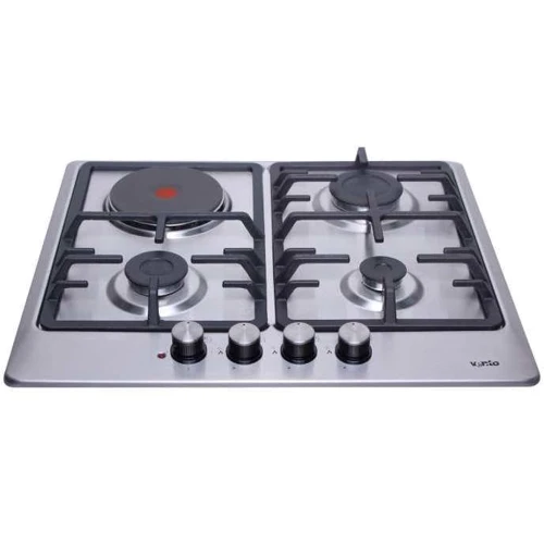 Варильна поверхня газова Ventolux HG631 B3 (X): Розташування панелі спереду