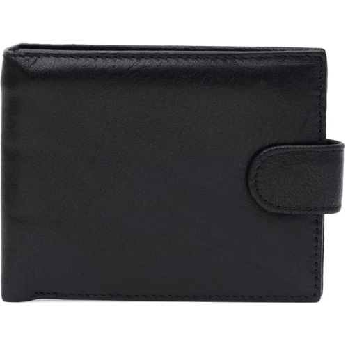 Мужской кошелек Keizer черный (K18068-black)
