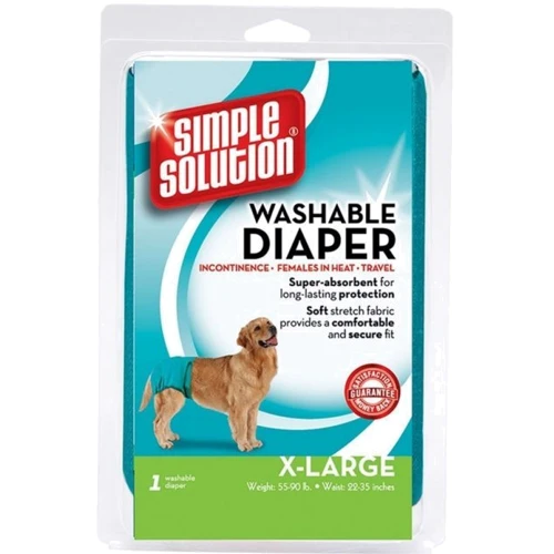 Гігієнічні труси Simple Solution Washable Diaper X-Large багаторазові для собак великих порід (ss10595)
