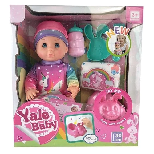 Пупс Yale Baby функциональный с аксессуарами (YL 1981 P)