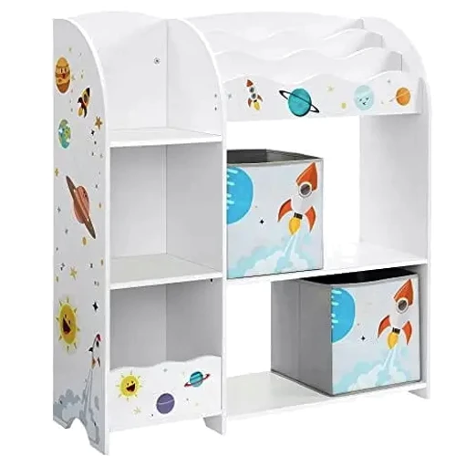 Стелаж-органайзер Hop-Sport Leobert Dreamer + 2 ящики кубика (5903332078448): Виробник Hop-Sport