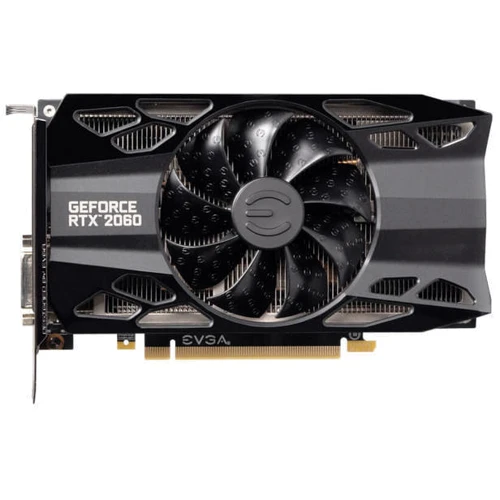 Видеокарта EVGA GeForce RTX 2060 XC GAMING (06G-P4-2063-KR): Объем памяти, Гб 6