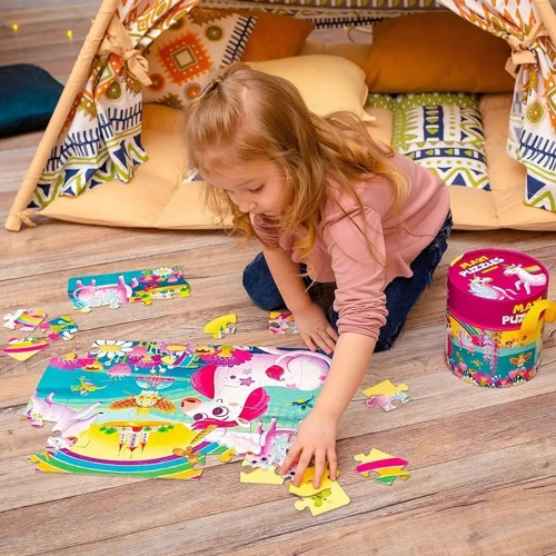 Пазлы Vladi Toys Макси Единороги (RK1080-03): Вид фентези