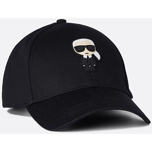 Женская бейсболка Karl Lagerfeld K/IKONIK CAP черная (205W3403-999)