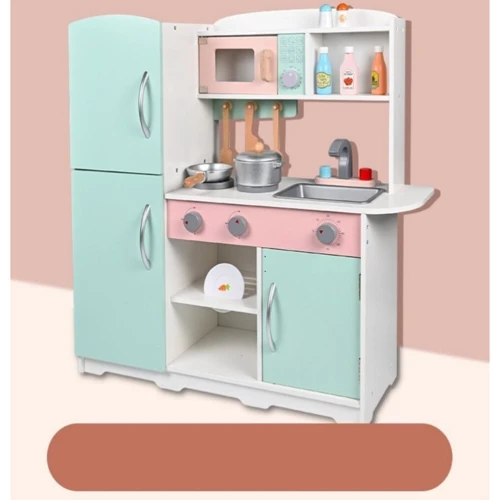 Игрушечная деревянная кухня с аксессуарами (C 69825)