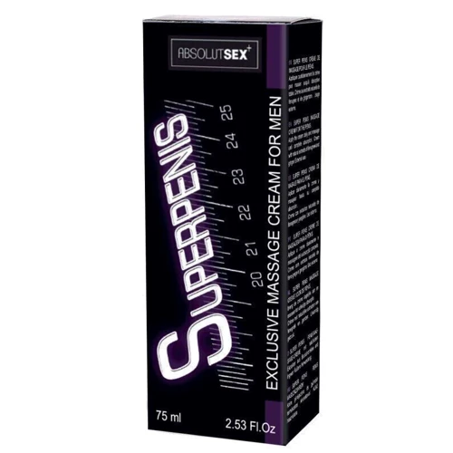 Крем для увеличения пениса SUPER PENIS, 75 ml