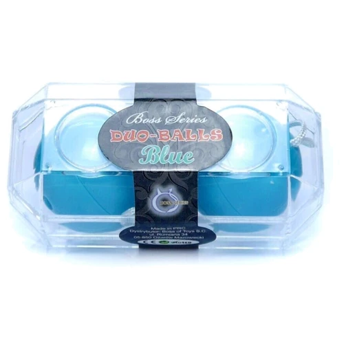 Вагинальные шарики Duo balls Blue, BS6700024
