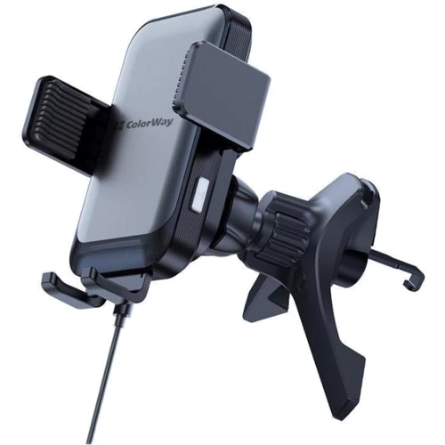 

СolorWay Car Holder Air Vent Wireless Charger 15W (CW-CHAW040Q-BK)