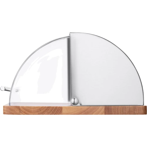 Хлібниця Ardesto Gemini 39х27х15 см дерево пластик нержавіюча сталь (AR0914GB)