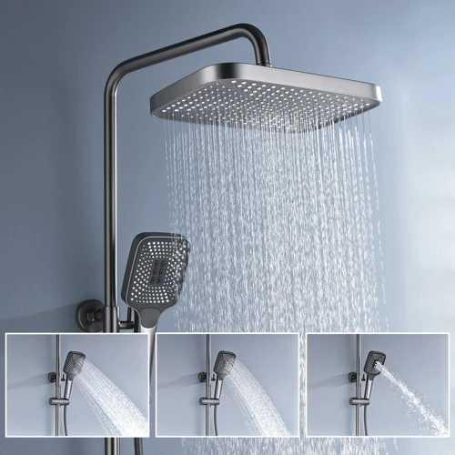 Душевая система Lefton Shower System with 4 Water Outlet Modes-SS2202 Grey: Назначение смесителя Для душа