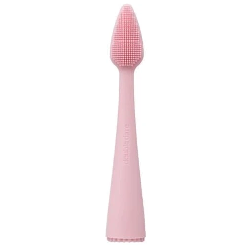 Double Dare I.M. Buddy Mini Pastel Red Масажна силіконова щітка для Т-зони, рожевий
