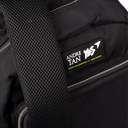 Рюкзак полукаркасный YES T-130 YES by Andre Tan Double plus black 44x30x14 см 18.5 л (559045): Спинка Ортопедическая (анатомическая)
