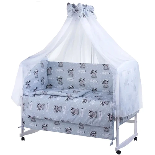 Постельный комплект Qvatro Gold RG-08 серый it's a boy (623044): Тип постельный комплект