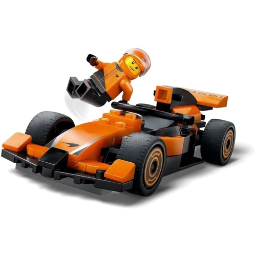 Конструктор LEGO City Пилот F1 с автомобилем для гонки команды McLaren 86 деталей (60442): Количество деталей, шт. 86