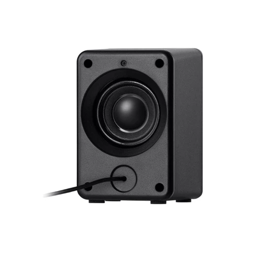 Акустична система 2E Gaming Speakers SG300 2.0 RGB 3.5 мм Black (2E-SG300B): Матеріал корпусу пластик