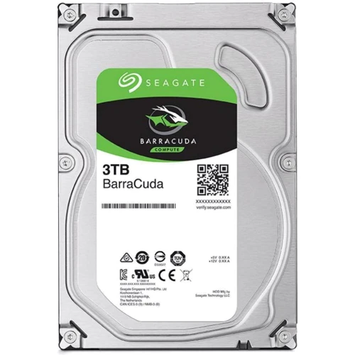 Внутренний жесткий диск Seagate BarraCuda 3,5" (ST3000DM007) UA