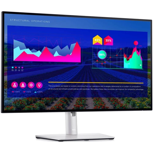 Монитор Dell U2722D (210-AYUK): Покрытие экрана матовое