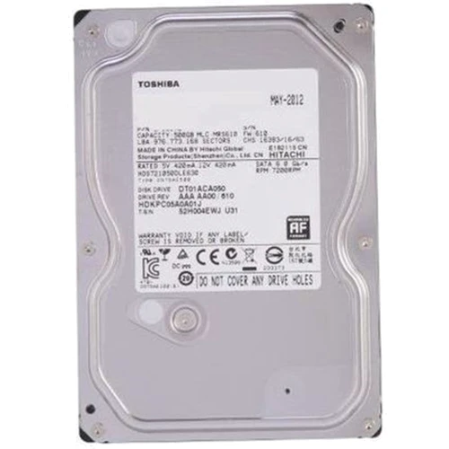 Внутренний жесткий диск Toshiba DT01ACA050 RB