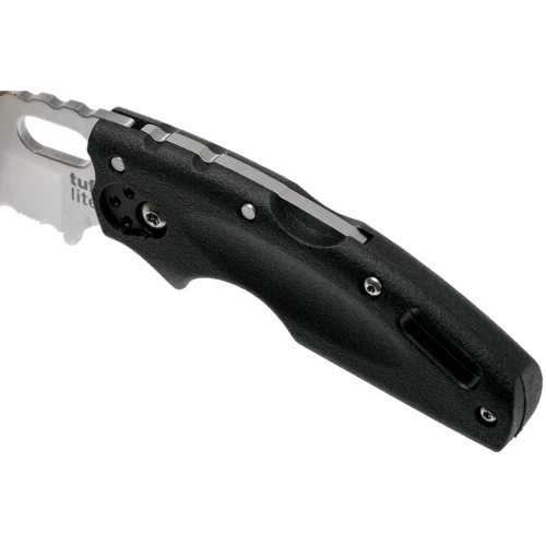 Нож Cold Steel Tuff Lite серрейтор black (1260.15.15): Система блокировки Есть