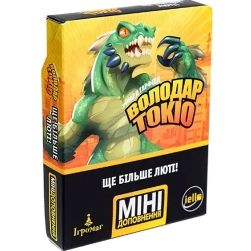 Настольная игра Ігромаг Повелитель Токио. Еще больше ярости (King of Tokyo: Even More Wicked!) (укр.) (1004087)