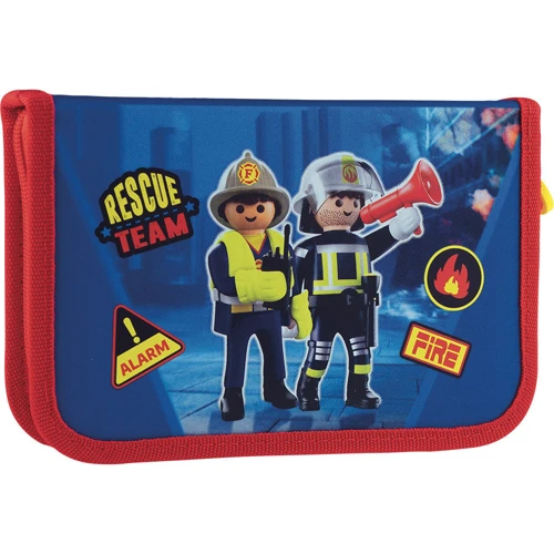 Пенал без наполнения Playmobil 1BW2 PL-04 Boy - Firemen на 1 отделение (503020005): Год выпуска коллекции 2021