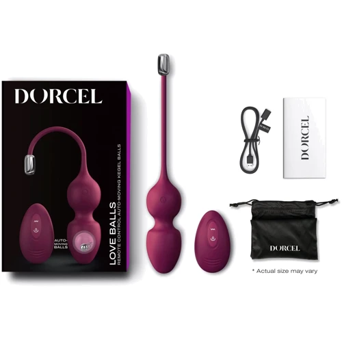 Вагинальные шарики Dorcel LOVE BALLS PLUM