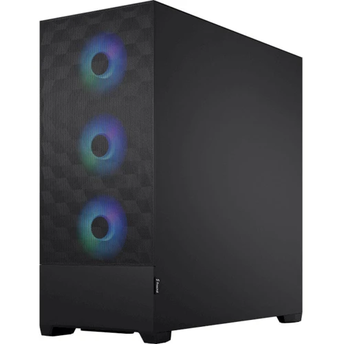 Корпус Fractal Design Pop XL Air RGB Black TG Clear (FD-C-POR1X-06): Матеріал передній панелі сталь