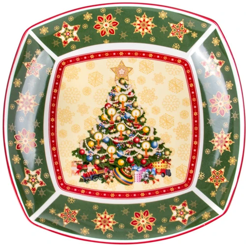 Салатник Lefard Christmas Collection 33х33х5 см (986-119)