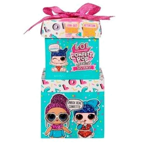 Ігровий набір із лялькою L.O.L. Surprise! Confetti Pop Birthday Сестричка-іменинниця (589976)