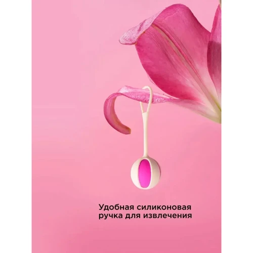 Интимные шарики для начинающих Gvibe Geisha balls Mini Pink