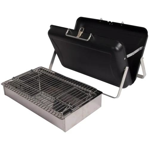 Гриль вугільний Bo-Camp Irvin Black/Silver (8108380) (DAS301404): Матеріал Сталь