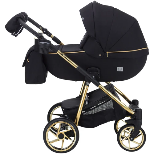 Коляска 2 в 1 Adamex Hybryd Plus Polar (Gold) Y828 (624647): Количество блоков 1