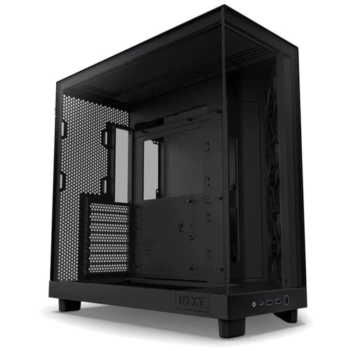 Корпус NZXT H6 Flow All Black (CC-H61FB-01): Форм-фактор материнської плати ATX / Micro-ATX / Mini-ITX