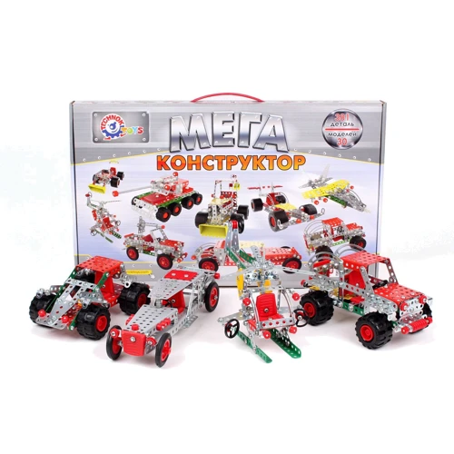 Металлический конструктор Technok Toys Мегауниверсал, 381 деталь (4364): Производитель TECHNOK TOYS