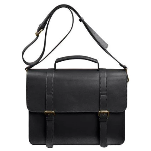 Сумка-сэтчел BlankNote Porte черная (BN-BAG-58-g)