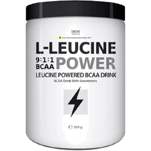 Аминокислота для спорта Dion Sportlab L-LEUCINE 9:1:1 BCAA, Berry 300g