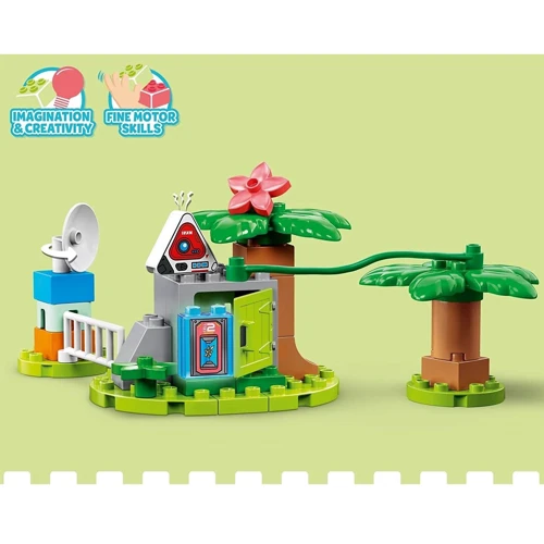 Конструктор LEGO DUPLO Disney Базз Рятівник та космічна місія (10962): Кількість деталей, шт. 37