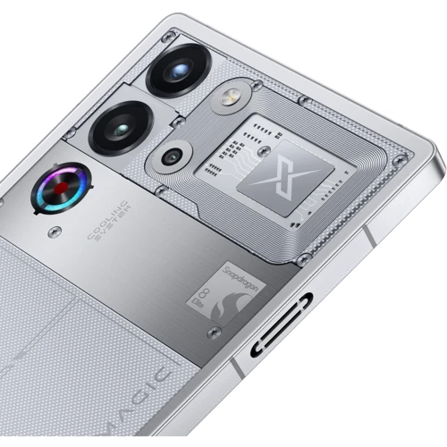 Смартфон ZTE Nubia Red Magic 10 Pro 16/512GB Moonlight: Коммуникации USB Type-C 3.2 / Bluetooth 5.4, A2DP, LE / Wi-Fi 802.11 a/b/g/n/ac/6, tri-band, Wi-Fi Direct / GPS (GLONASS, BDS, GALILEO) / NFC