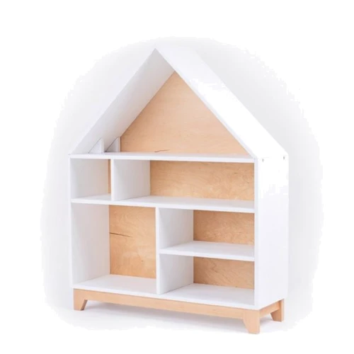 Стелаж з полицями для іграшок Twins Будиночок, білий: Виробник Twins
