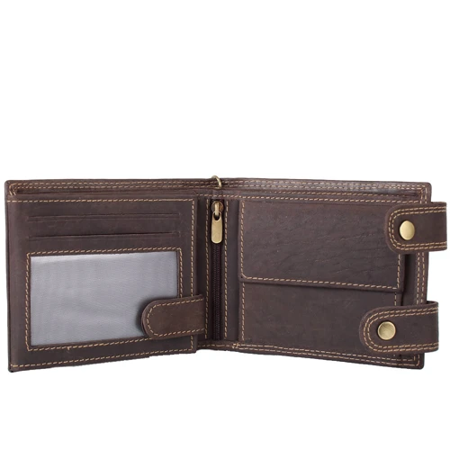 Мужское портмоне Always Wild коричневое (DNK2900-BIC-brown) фото 7