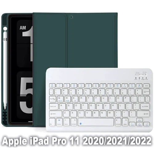 Аксессуар для iPad BeCover Case Smart Keyboard Dark Green for iPad Air 2020/iPad Air 2022/iPad Pro 11 (2018-2022) (709680) фото 9