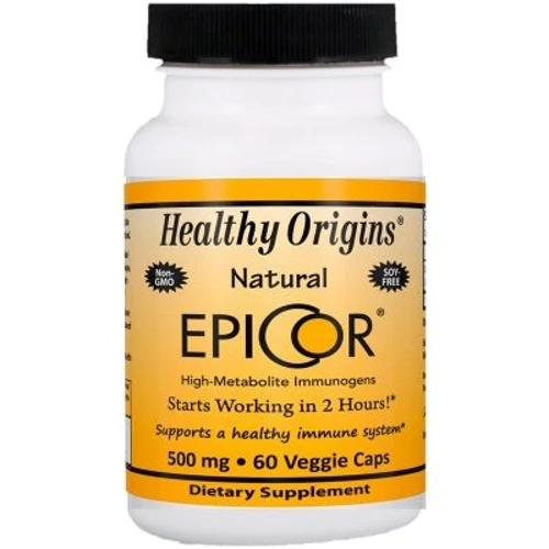 Healthy Origins EpiCor 500 mg 60 Veggie Caps Епікор
