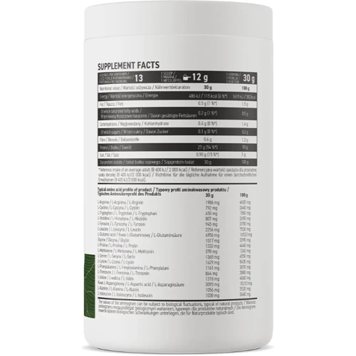 Протеин OstroVit Soy Protein Vege 390 g / 13 servings / Natural