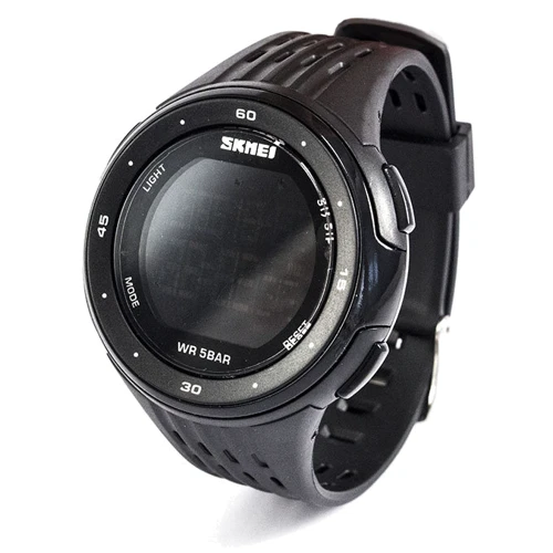 Наручные часы Skmei DG1219 Black: Тип циферблата Цифровой (электронный)