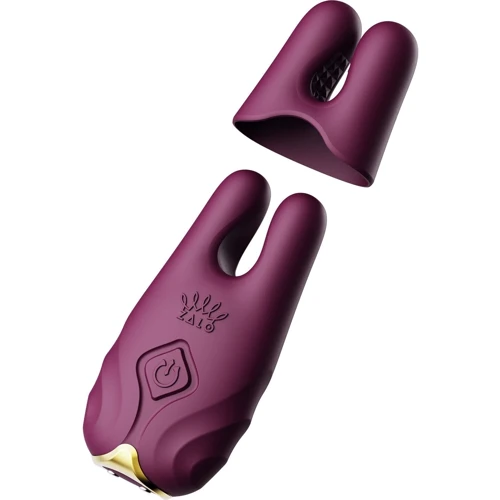 Вибратор для груди Zalo Nave Velvet Purple