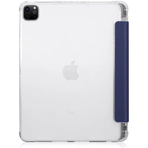 Аксесуар для iPad BeCover Case Book Soft TPU з Pencil Mount Deep Blue (706769) для iPad Pro 11" (2018-2021): Матеріал штучна шкіра