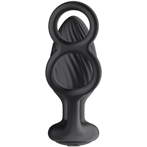 Анальная вибропробка Nexus Tornado Cock and Ball Ring
