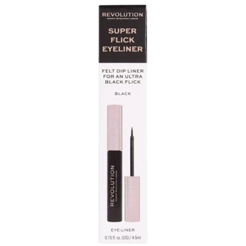Makeup Revolution Super Flick Eyeliner Black Рідка підводка для очей 4.5ml: Вид Подводка для глаз