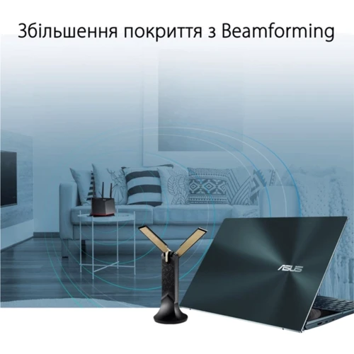 ASUS USB-AX56 AX1800 USB 3.0 WPA3 MU-MIMO OFDMA (USB-AX56) фото 5