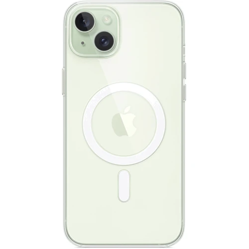 Чехол для iPhone Apple iPhone 15 Plus Clear Case with MagSafe (MXRL3ZM/A): Тип чехла накладка на заднюю часть